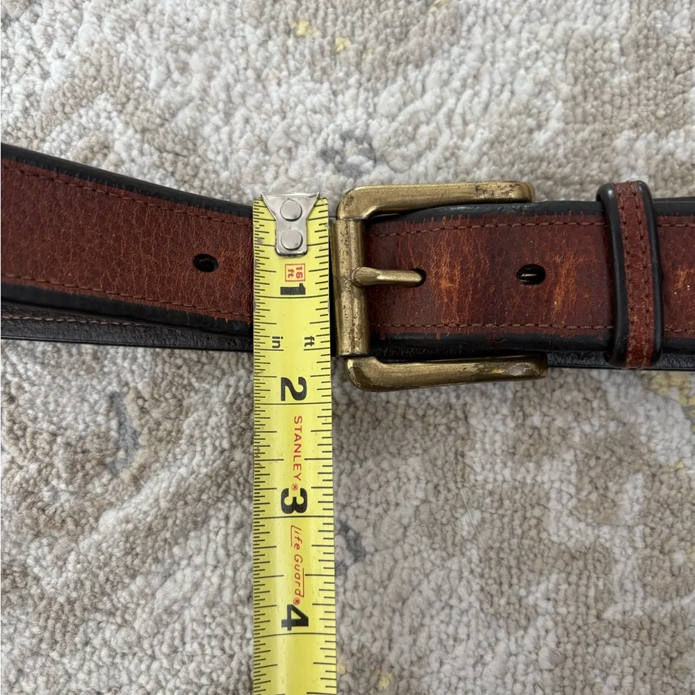 POLO Ralph Lauren Brown Leather Belt 38